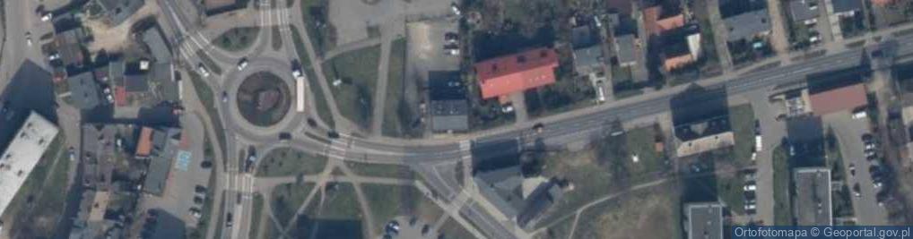 Zdjęcie satelitarne Kiosk Handlowo Przemysłowy