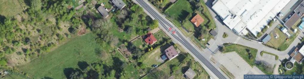 Zdjęcie satelitarne Kiosk Handlowy Ewa