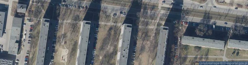 Zdjęcie satelitarne Kiosk Handlowy Transport Drogowy Osobowy Taxi Transport Drogowy Towarów