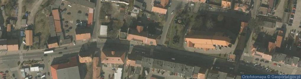 Zdjęcie satelitarne Kiosk Kącik Urszula Jarosz Robert Jarosz