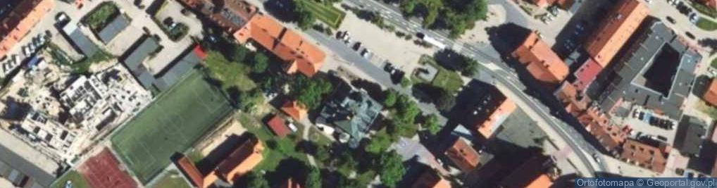 Zdjęcie satelitarne Kiosk Małgorzata Marcinkiewicz