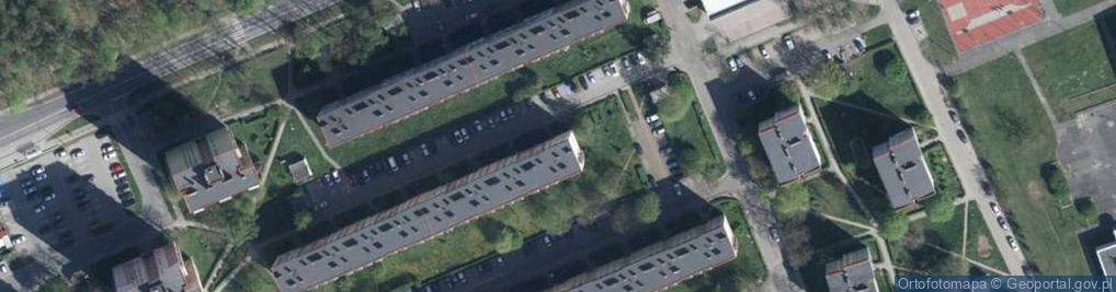 Zdjęcie satelitarne Kiosk Ogólnej Sprzedaży Ela