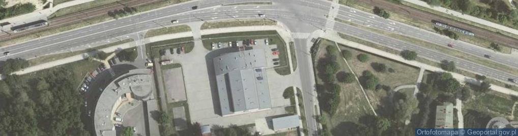 Zdjęcie satelitarne Kiosk Przemysłowy Nowak