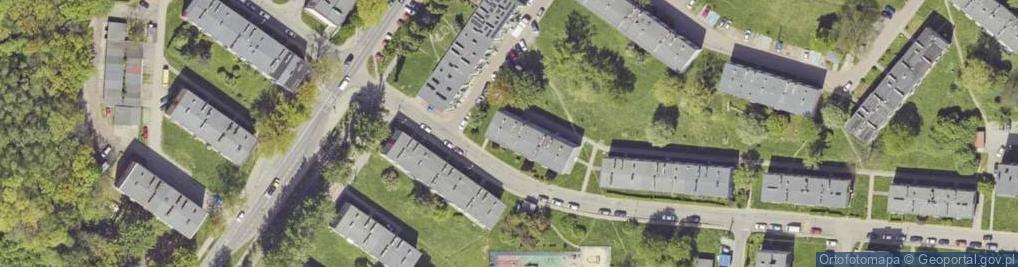 Zdjęcie satelitarne Kiosk Rolno Spożywczy