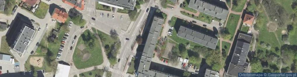 Zdjęcie satelitarne Kiosk Ruch 1272