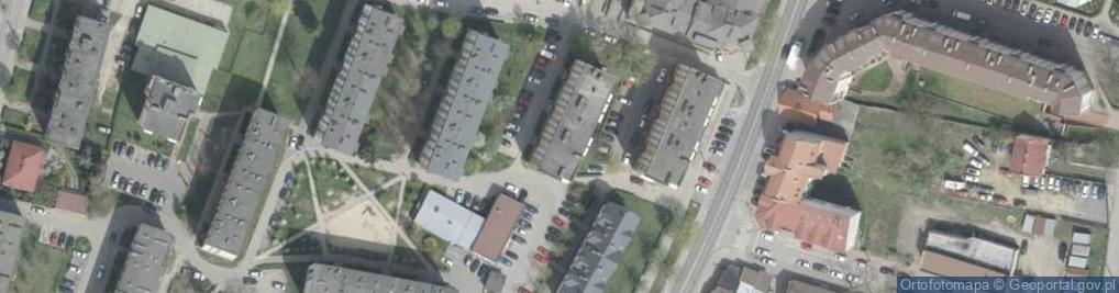 Zdjęcie satelitarne Kiosk Ruch Iwona Katarzyna Parzych