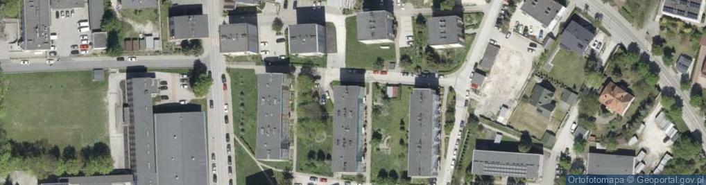 Zdjęcie satelitarne Kiosk Ruch nr 17