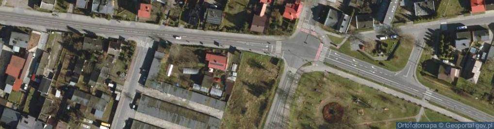 Zdjęcie satelitarne Kiosk Ruchu i Zbysław