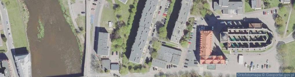 Zdjęcie satelitarne Kiosk Ruchu