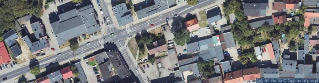 Zdjęcie satelitarne Kiosk Ruch