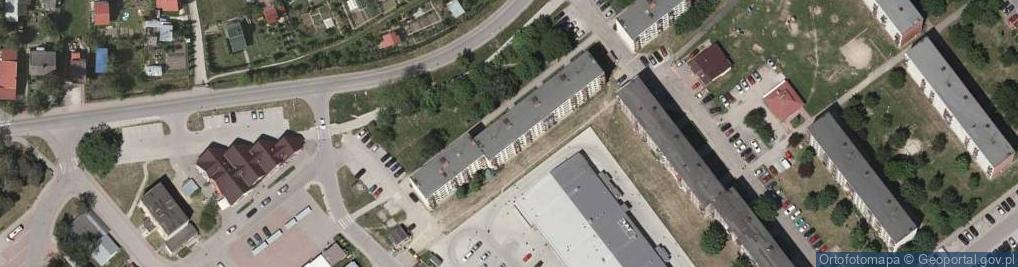 Zdjęcie satelitarne Kiosk Ruch