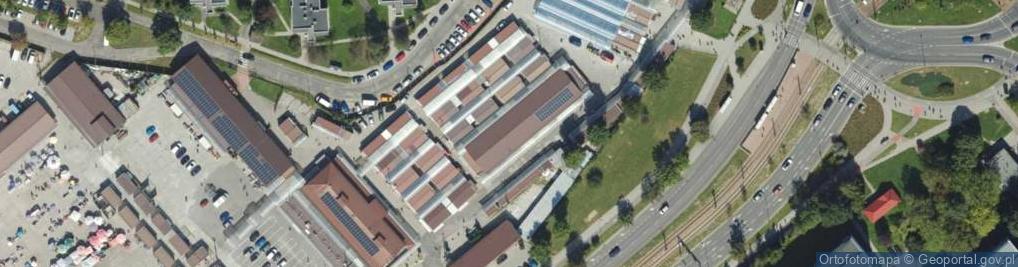 Zdjęcie satelitarne Kiosk Spożywczo Cukierniczy Ferdek