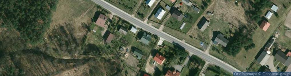 Zdjęcie satelitarne Kiosk Spożywczo Przemysłowy Mika Bernadyna