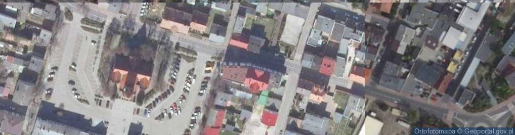 Zdjęcie satelitarne Kiosk Spożywczo Warzywniczy Grodzisk Wielkopolski