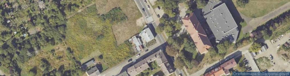 Zdjęcie satelitarne Kiosk Spożywczy Handel Okrężny