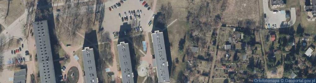 Zdjęcie satelitarne Kiosk Spożywczy Wiesława Szmidt Grażyna Kowalska