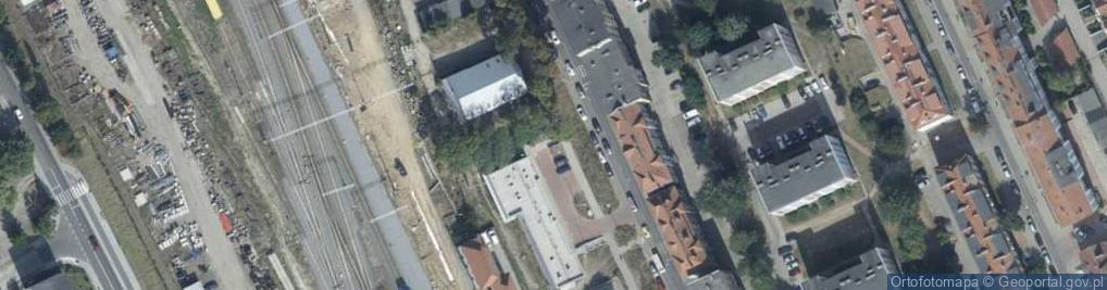 Zdjęcie satelitarne Kiosk Warzywno Spożywczy