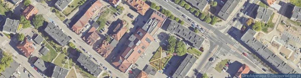 Zdjęcie satelitarne Kiosk Warzywny