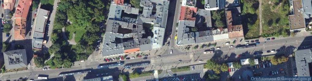 Zdjęcie satelitarne Kiosk Wielobranżowy Alicja Jerzyna