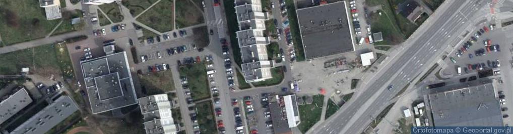 Zdjęcie satelitarne Kiosk Wielobranżowy Anka