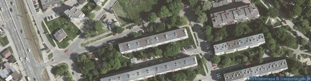 Zdjęcie satelitarne Kiosk Wielobranżowy Elma Sławomir Szpulecki Jarosław Madej