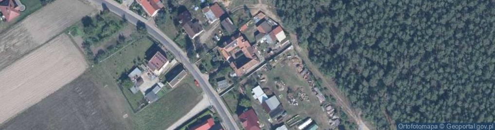 Zdjęcie satelitarne Kiosk Wielobranżowy Karolina