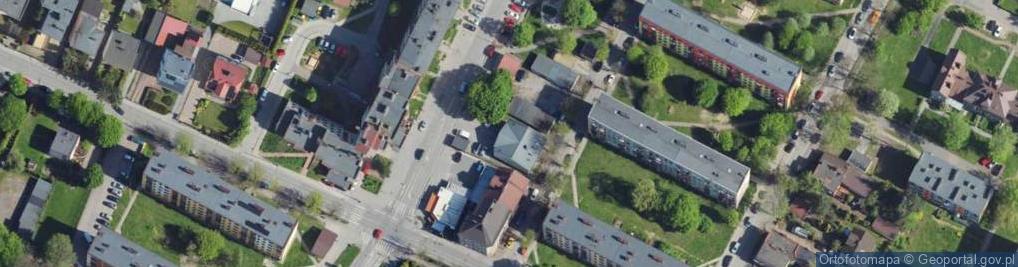 Zdjęcie satelitarne Kiosk Wielobranżowy Kuba