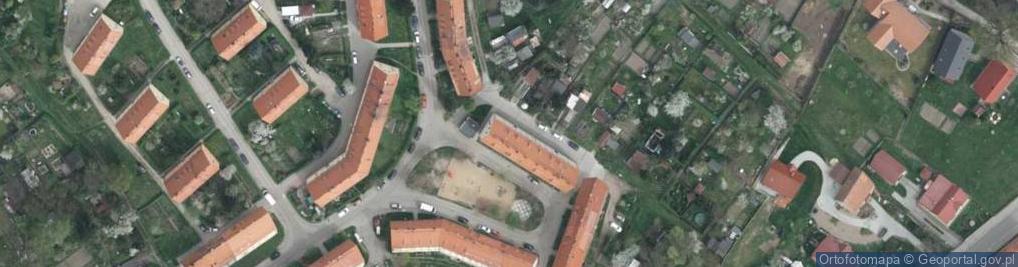 Zdjęcie satelitarne Kiosk Wielobranżowy Sklep Wielobranżowy