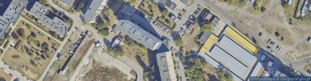 Zdjęcie satelitarne Kiosk Wielobranżowy Wiki