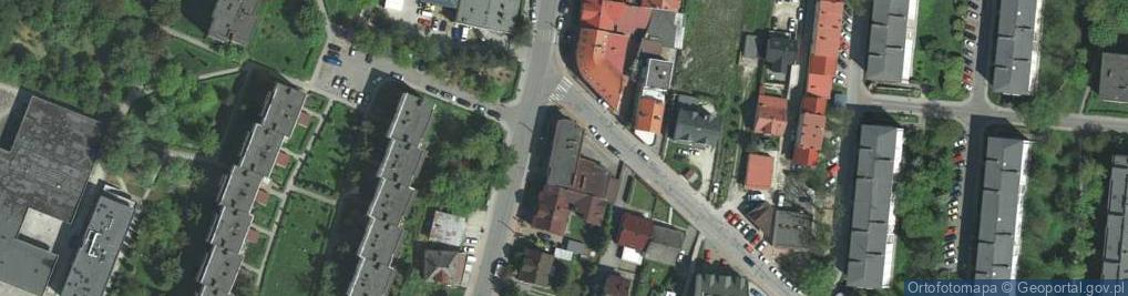 Zdjęcie satelitarne Kiosk Wielobranżowy