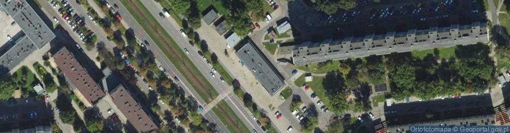 Zdjęcie satelitarne Kiosk Wielobranżowy