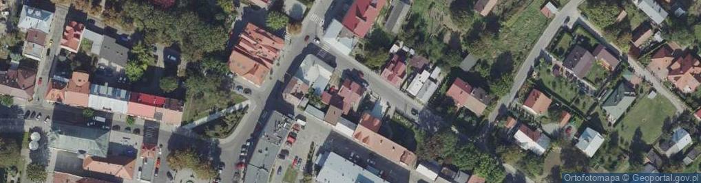 Zdjęcie satelitarne Kiosk Wielobranżowy