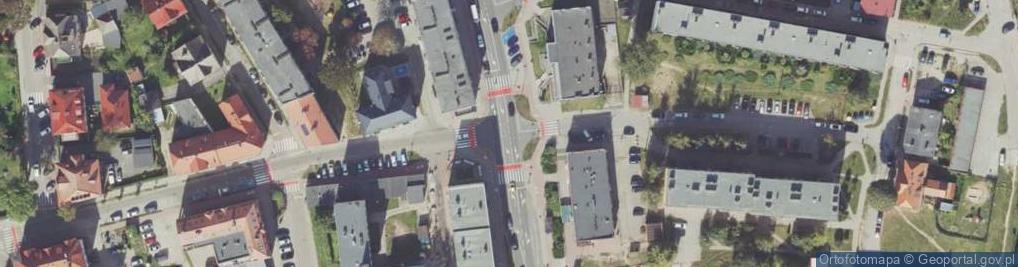 Zdjęcie satelitarne Kiosk Wielobranżowy