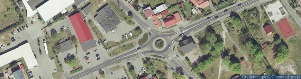 Zdjęcie satelitarne Kiosk z Art Motoryzacyjnymi