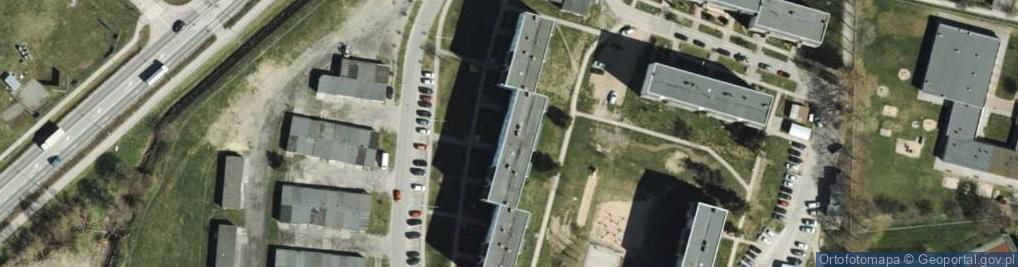 Zdjęcie satelitarne Kiosk z Art Spoż i Przemysł Oraz Handel Obwoźny