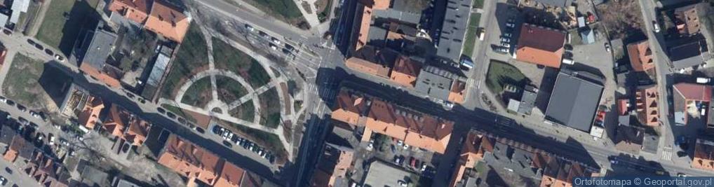 Zdjęcie satelitarne Kiosk z Artykułami Spożywczymi Mirosław i Bożena Urbanek