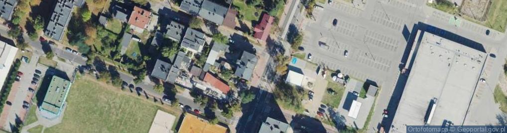 Zdjęcie satelitarne Kiosk z Kwiatami