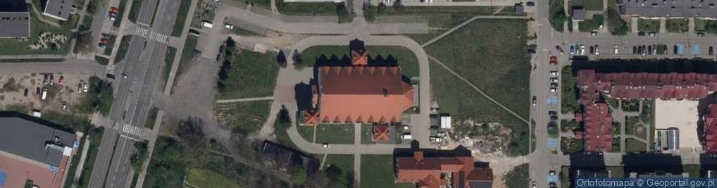 Zdjęcie satelitarne Kiwanis Club Legnica