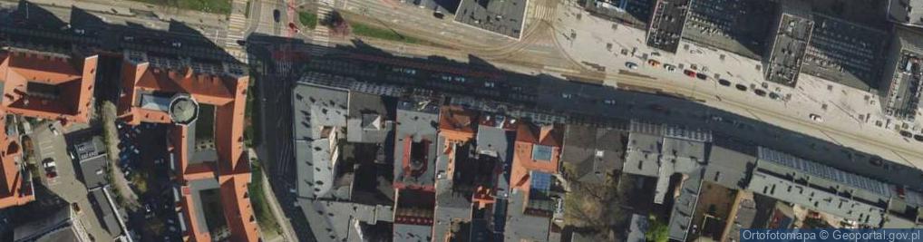 Zdjęcie satelitarne Kiwanis Royal Klub w Poznaniu