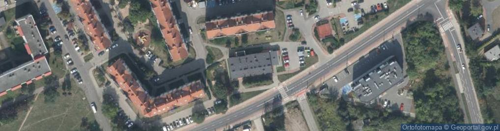 Zdjęcie satelitarne KJ Janusz Degórski