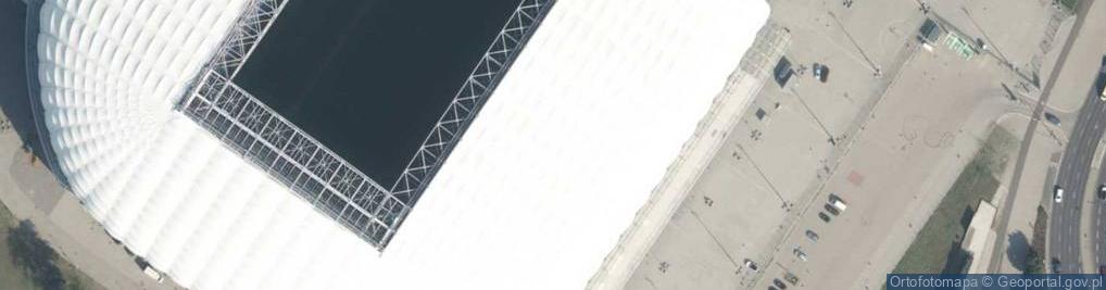 Zdjęcie satelitarne KKS Lech Poznań