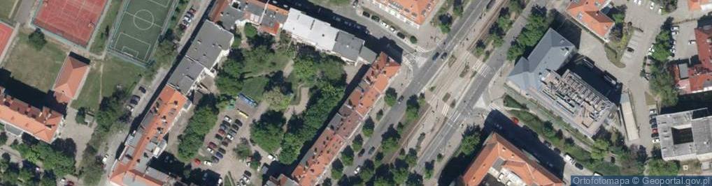 Zdjęcie satelitarne Klakier Teresa Wiącek