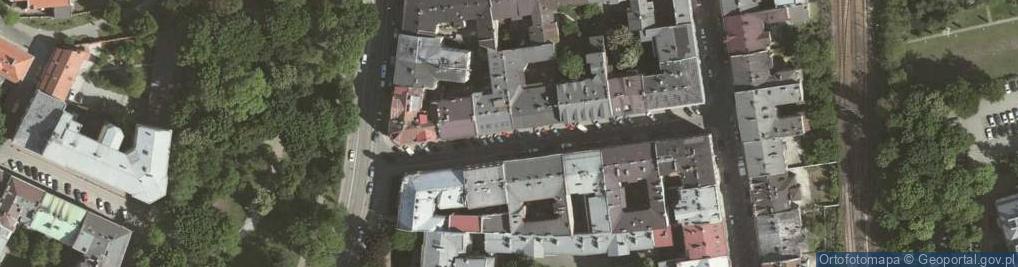 Zdjęcie satelitarne Klaster Wirtualne Biuro Kraków