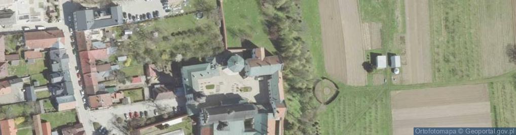 Zdjęcie satelitarne Klasztor Sióstr Klarysek