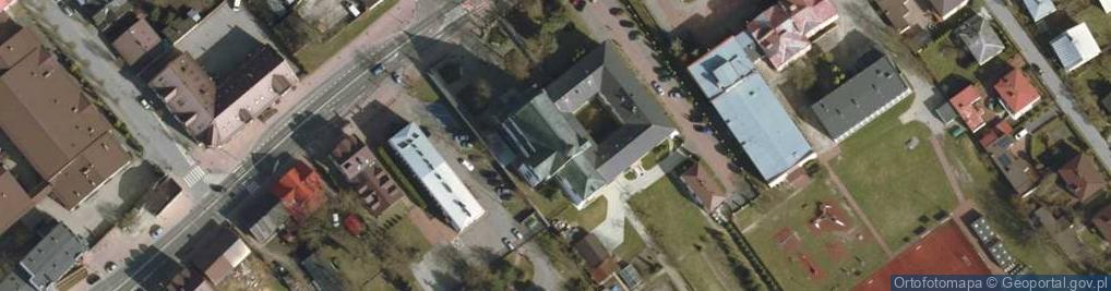 Zdjęcie satelitarne Klasztor Zakonu Braci Mniejszych Kapucynów w Białej Podlaskiej