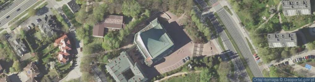Zdjęcie satelitarne Klasztor Zakonu Braci Mniejszych Kapucynów w Lublinie, Poczekajka