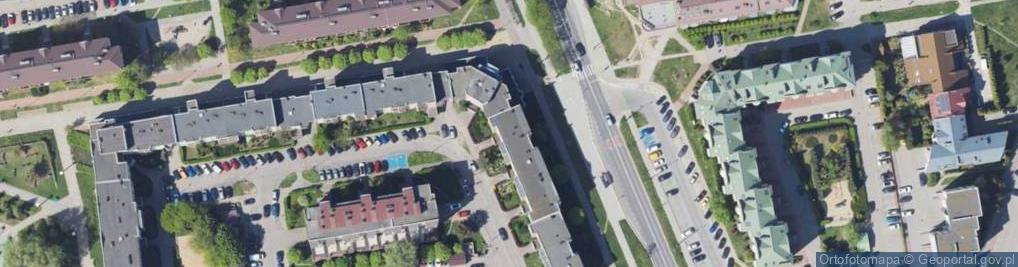 Zdjęcie satelitarne Klaudia Pawska
