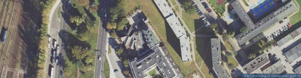 Zdjęcie satelitarne Klif