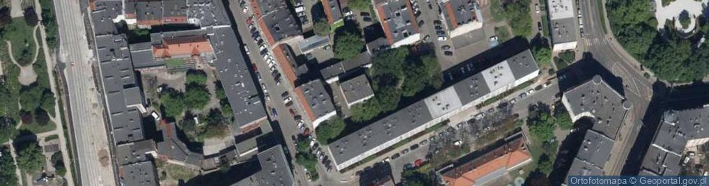 Zdjęcie satelitarne Klinkor Jaźwińska Tarnawska Ewa