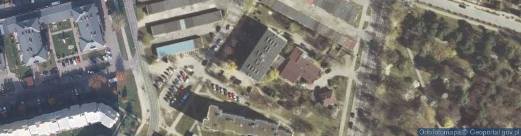 Zdjęcie satelitarne Klub Abstynenta Arka we Włodawie